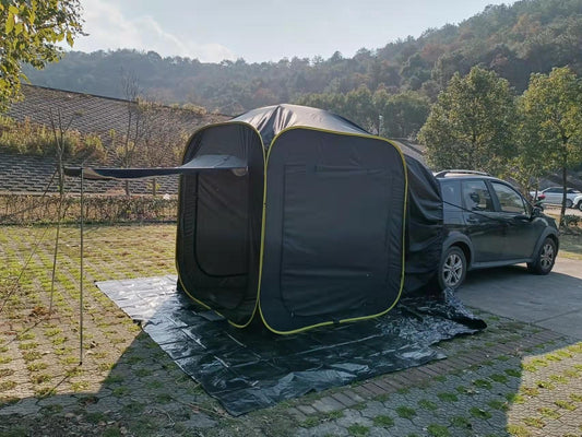 Car Tents with 4 sides flycreen Connected to Vehicle Universal fit