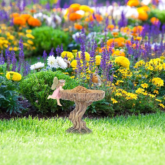 Fairy Garden Bird Feeder Bird Bath