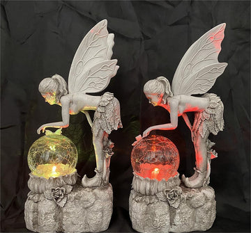 Fairy Garden Sculptures Solar