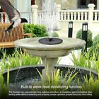 Bird Bath Floating Solar Fountain Water Pump with LED lights